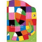 Elmer de Olifant tekenblok tekenpapier - NIEUW, Hobby en Vrije tijd, Ophalen of Verzenden, Nieuw, Papier, Schets- of Tekenboek