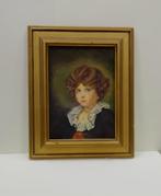 Olieverfschilderij C.Cozic naar Jean Baptiste Greuze, Ophalen of Verzenden