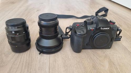 Panasonic Lumix GH5S + 2 Lenzen, Audio, Tv en Foto, Fotocamera's Digitaal, Gebruikt, Spiegelreflex, Olympus, Ophalen