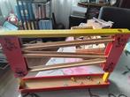 Houten knikkerbaan! Kunnen ze uren mee spelen., Ophalen of Verzenden, Zo goed als nieuw