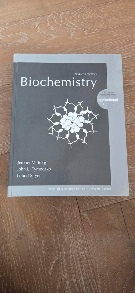 Biochemistry Berg 7th Edition, Boeken, Studieboeken en Cursussen, Gelezen, WO, Beta, Ophalen of Verzenden