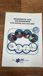 Boek reanimatie voor volwassenen, Ophalen of Verzenden, Zo goed als nieuw, Overige niveaus
