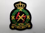 Kroon patch RNLAF 312 Squadron, Verzamelen, Verzenden, Luchtmacht, Nederland, Embleem of Badge