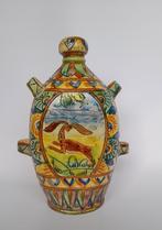 Handgemaakte feance aardewerk Italy kruik. (1930-1960), Gebruikt, Overige typen, Ophalen of Verzenden, Overige stijlen