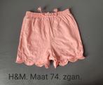 H&M broekje. Maat 74, Meisje, Ophalen of Verzenden, Zo goed als nieuw, H&M