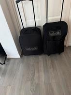 Hand bagage koffers 50x35x16 en 60x33x17, Ophalen of Verzenden, Zo goed als nieuw, Hard kunststof, 50 tot 60 cm
