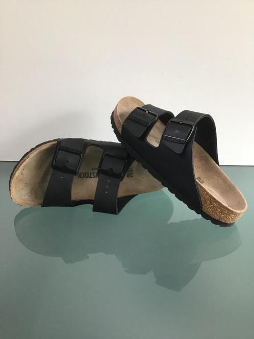 GRATIS VERZENDEN | BIRKENSTOCK Nieuwe zwarte slippers 38, Kleding | Dames, Schoenen, Nieuw, Slippers, Zwart, Verzenden