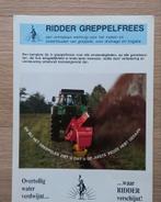 Folder Ridder Greppelfrees., Ophalen of Verzenden