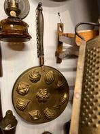 Grote koperen evenveeltjespan, Antiek en Kunst, Antiek | Koper en Brons, Ophalen of Verzenden