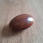 Antieke houten rozenkrans ei, zie foto's, Antiek en Kunst, Antiek | Religie, Ophalen of Verzenden