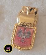 Vintage Wapen Pin Polska, Sieraden, Tassen en Uiterlijk, Broches, Overige materialen, Gebruikt, Verzenden, Minder dan 4 cm