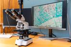 Researcher Trino Microscoop 40x–1000x met foto/videokop, Audio, Tv en Foto, Optische apparatuur | Microscopen, Ophalen, Zo goed als nieuw