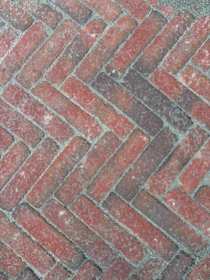 5 duimers, waaltjes. 10m2 beschikbaar, Tuin en Terras, Tegels en Klinkers, Zo goed als nieuw, Klinkers, Beton, 10 m² of meer, Ophalen of Verzenden