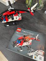 Lego Technic 42092 Reddingshelikopter Compleet, Ophalen of Verzenden, Zo goed als nieuw, Complete set, Lego
