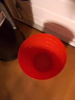 Ikea prullenbak rood, Ophalen of Verzenden, Zo goed als nieuw, Kunststof, Minder dan 50 cm
