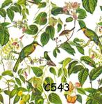 Servetten decoupage/bullet journal * vogels C543, Hobby en Vrije tijd, Knutselen, Verzenden, Nieuw, Materiaal