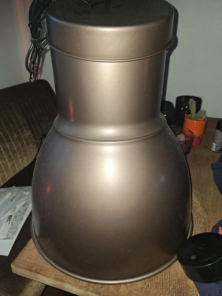 Mooie hanglamp - Stijlvolle verlichting, Huis en Inrichting, Lampen | Hanglampen, Gebruikt, Minder dan 50 cm, Metaal, Ophalen of Verzenden