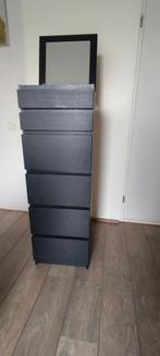 Ikea malm ladekast met spiegel, Huis en Inrichting, Kasten | Kledingkasten, Ophalen, Overige materialen, Minder dan 50 cm, 100 tot 150 cm