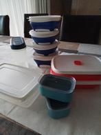 Diepvries dozen, voorraad bakjes, magnetron bakjes, 10 stuks, Huis en Inrichting, Ophalen of Verzenden, Zo goed als nieuw