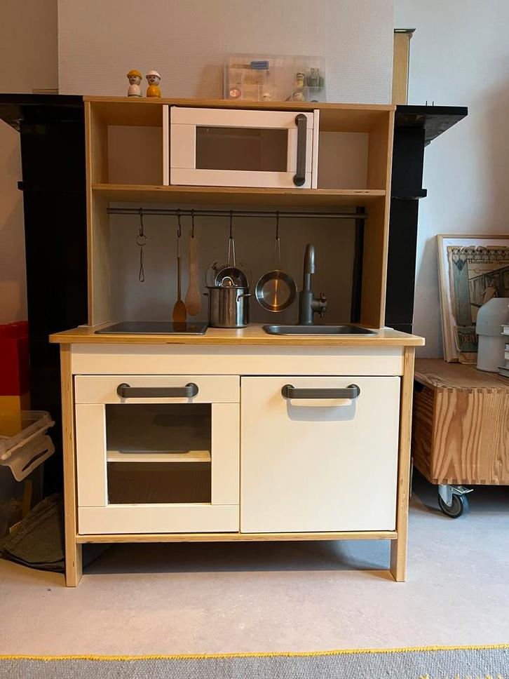 Ikea Duktig Keukentje, Kinderen en Baby's, Speelgoed | Speelkeukens, Gebruikt, Speelkeuken, Hout, Ophalen