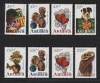 Nederlandse Antillen- 2000- serie = motief Honden / Vlinders, Ophalen of Verzenden, Postfris