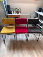 3 Eetkamerstoelen rib, Ophalen, Gebruikt, Overige kleuren, Drie