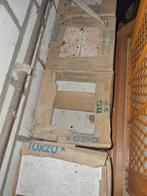 Wandtegels 10x20 - Wit & Grijs, Doe-het-zelf en Verbouw, Tegels, Ophalen, Nieuw, Keramiek, Wandtegels