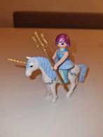 Playmobil eenhoorn met rijder, Ophalen of Verzenden, Overige materialen