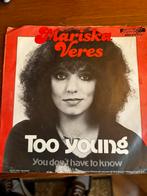 Mariska Veres. Too young/You don’ t have to know, Cd's en Dvd's, Ophalen of Verzenden, Zo goed als nieuw, Pop, Single