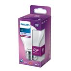 6x philips, LED, cool white, 4000K, 4,5W, 470 Lumen, E27, Huis en Inrichting, Ophalen of Verzenden, Zo goed als nieuw, E27 (groot)