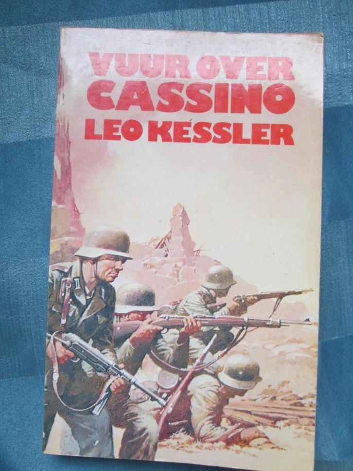 vuur over cassino Leo  Kessler,december 1943, Boeken, Oorlog en Militair, Zo goed als nieuw, Tweede Wereldoorlog, Ophalen of Verzenden