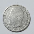 50 centimes napoleon 1860, Postzegels en Munten, Ophalen of Verzenden, Vóór koninkrijk, Overige waardes, Zilver