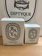 Diptyque 2 kaarsen Baies 70gr + Roses 35gr Nieuw, Huis en Inrichting, Woonaccessoires | Kandelaars en Kaarsen, Verzenden, Nieuw