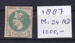 X153A) 1887 Frankrijk Mi 24ND €1000 geen garantie, Ophalen of Verzenden, Postfris