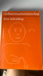 Gebarentaalwetenschap, Ophalen of Verzenden, Zo goed als nieuw