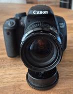Canon EOS 700D met div lenzen en acc., Ophalen of Verzenden, Gebruikt, Spiegelreflex, Canon