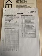 Kenwood tm 255/455 manual, Ophalen of Verzenden, Gebruikt, Zender en Ontvanger