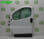 Renault Trafic ('01-'14) Voorportier links wit, Auto-onderdelen, Carrosserie en Plaatwerk, Gebruikt, Ophalen of Verzenden, Renault
