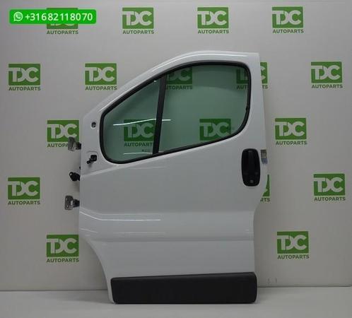 Renault Trafic ('01-'14) Voorportier links wit, Auto-onderdelen, Carrosserie en Plaatwerk, Deur, Renault, Voor, Links, Gebruikt