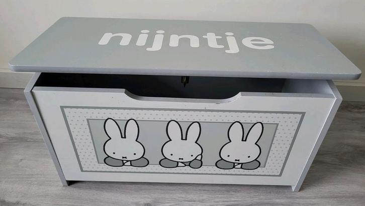 Speelgoed kist nijntje, Huis en Inrichting, Woonaccessoires | Kisten, Gebruikt, Minder dan 50 cm, Minder dan 50 cm, 50 tot 100 cm