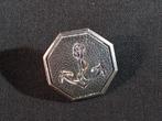 Knoop antiek zilver met anker V. D. Meulen, Joure. 2083, Ophalen of Verzenden, Zilver