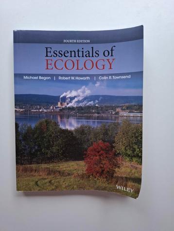 Essentials of Ecology- 4th edition beschikbaar voor biedingen