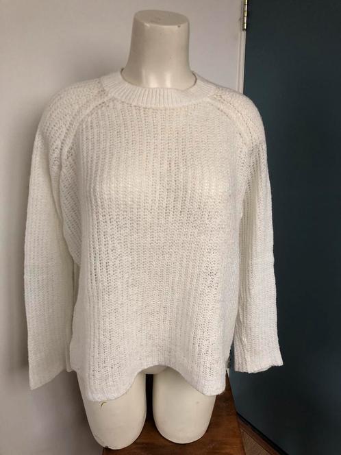 Denham witte luchtig gebreide trui m l, Kleding | Dames, Truien en Vesten, Zo goed als nieuw, Maat 38/40 (M), Wit, Ophalen of Verzenden