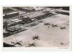 Schiphol 1953, luchtfoto vliegveld, ongelopen,, Verzenden, 1940 tot 1960, Ongelopen, Noord-Holland