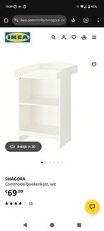 Ikea verschoontafel Smagora, Kinderen en Baby's, Kinderkamer | Commodes en Kasten, Ophalen, Zo goed als nieuw, Minder dan 50 cm