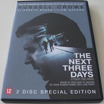 Dvd *** NEXT THREE DAYS *** 2-Disc Boxset Special Edition beschikbaar voor biedingen