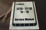 Yamaha XV700 - XV1100 1984 - 1990 motorcycle service manual, Motoren, Handleidingen en Instructieboekjes, Ophalen of Verzenden