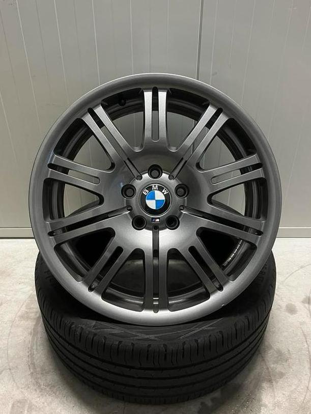 🚗 BMW M3 - E46 - 67M - 19 inch - Breedset, Auto-onderdelen, Banden en Velgen, Velg(en), Zomerbanden, 18 inch, 225 mm, Personenwagen