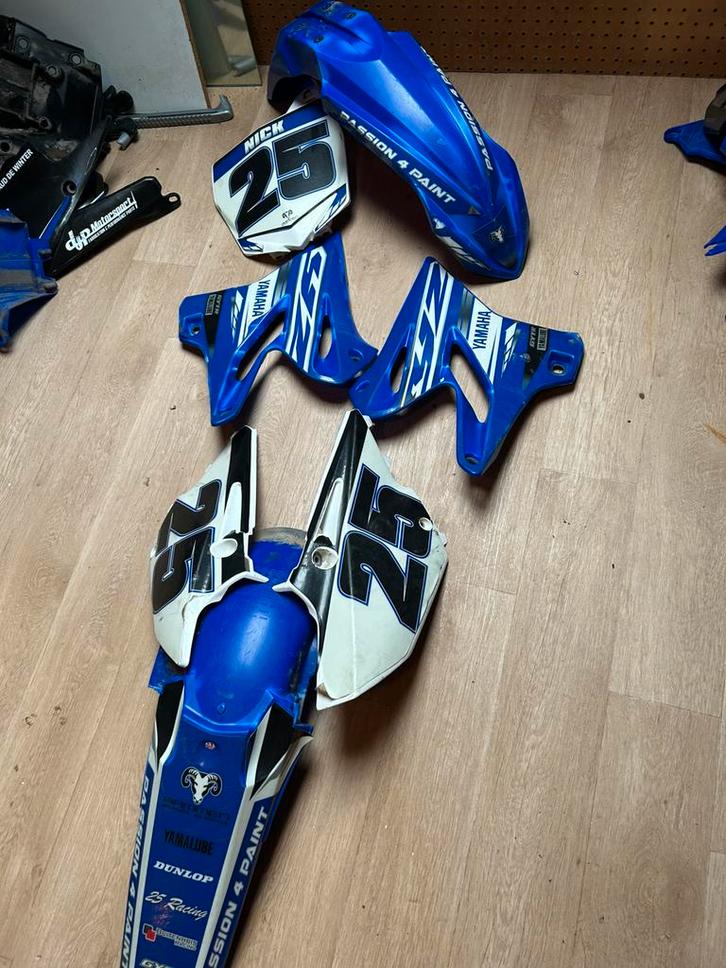 Yamaha yz 125 2015-2021 kappenset 3x, Motoren, Accessoires | Stickers, Ophalen of Verzenden