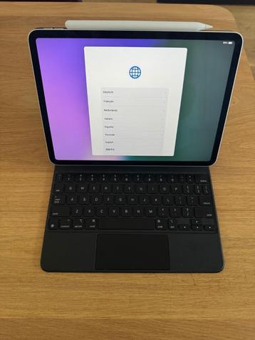 Zilveren Apple iPad Pro 11-inch (2021, M1, 128GB Opslag) beschikbaar voor biedingen